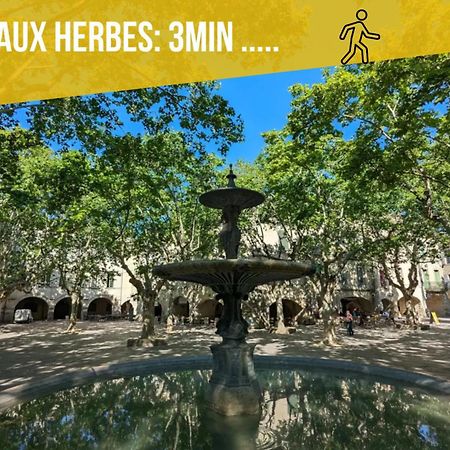 Ulysse, Appartement Spacieux Au Centre Historique D'Uzes En Rez-De-Chaussee Avec Exterieur, Proche Parking Des Marroniers Екстер'єр фото