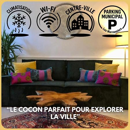 Ulysse, Appartement Spacieux Au Centre Historique D'Uzes En Rez-De-Chaussee Avec Exterieur, Proche Parking Des Marroniers Екстер'єр фото